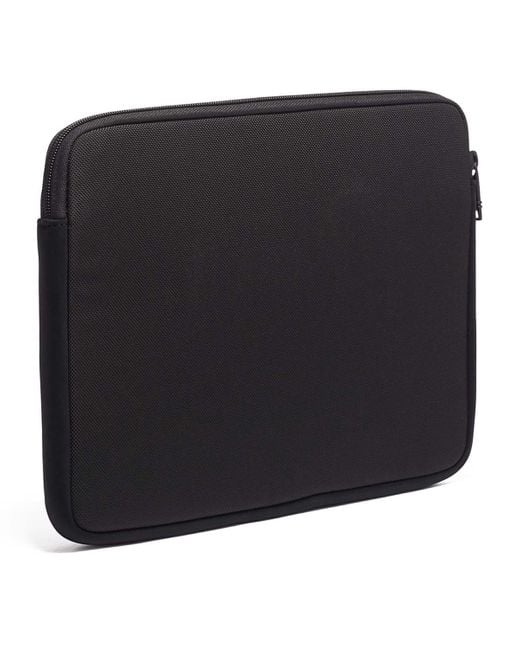 Tumi Black Alpha 3 Medium Laptop Cover for men