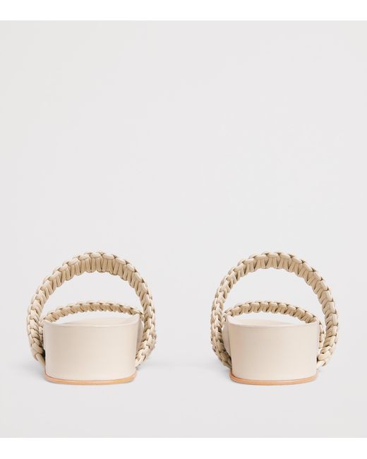 Joseph Natural Leather Braided Isha Sandals