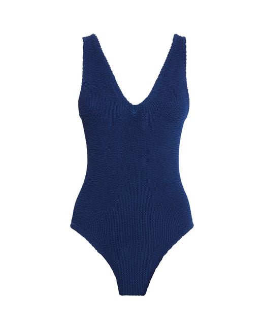 Hunza G Blue Sadie Swimsuit