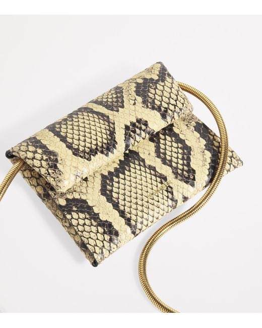 Jil Sander Natural Mini Leather Folded Cross-Body Bag