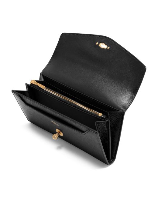 Mulberry Black Darley Wallet