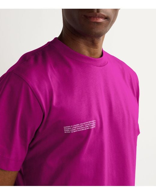 PANGAIA Pink Organic Cotton 365 Midweight T-shirt