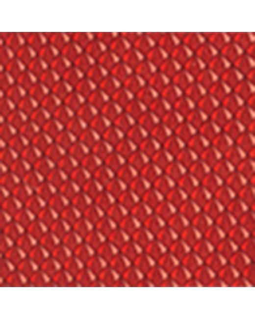 Canali Red Silk Patterned Tie for men