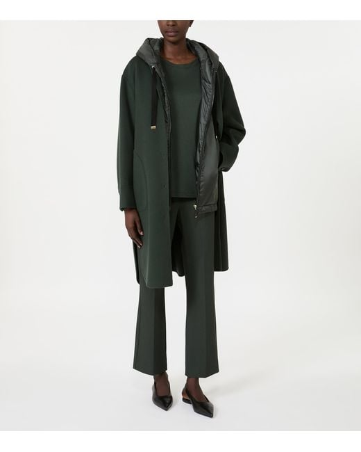 Max Mara Green Stretch-Cotton T-Shirt
