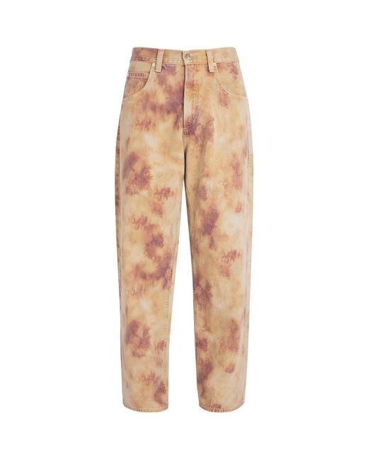 Agolde Natural Tie-Dye Fusion Balloon Jeans for men