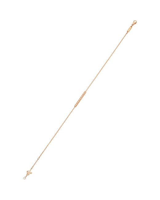 Chopard Metallic And Diamond Ice Cube Bracelet