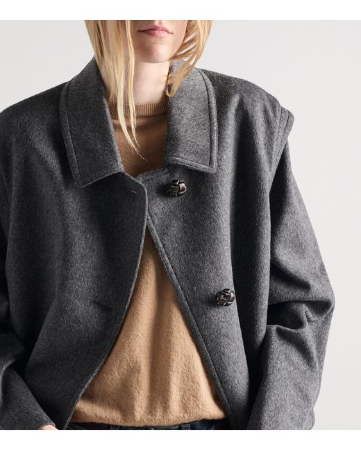 Prada Natural Cashmere Sweatshirt
