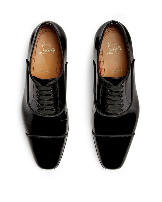 Greggo - Lace-up shoes - Patent calf leather - Black - Christian