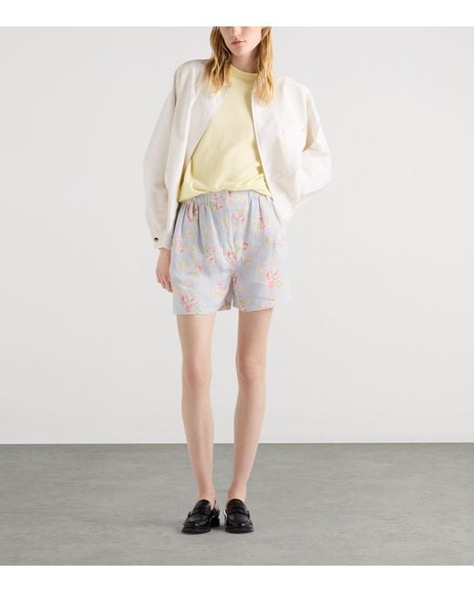Prada Natural Cashmere T-Shirt Sweater