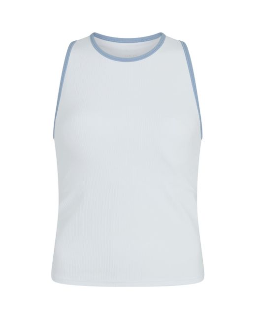 Varley White Agneta Performance Tank Top