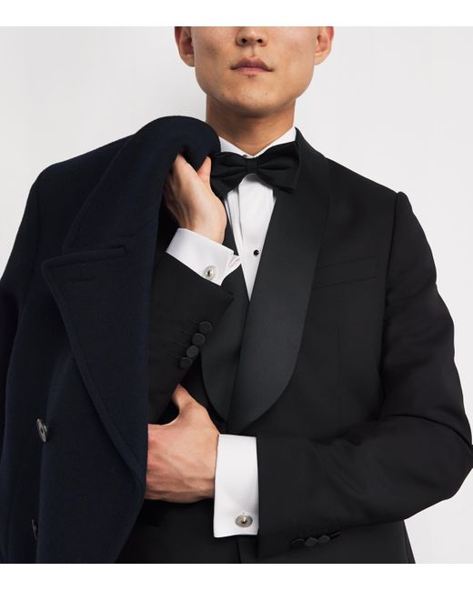 Deakin & Francis Metallic Sterling And Wreath Cufflinks for men