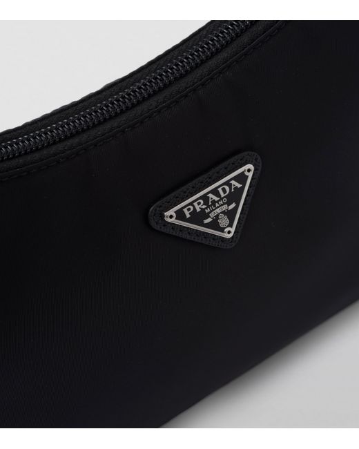 Prada Ladies Black 2000 Re-edition Re-nylon Shoulder Bag
