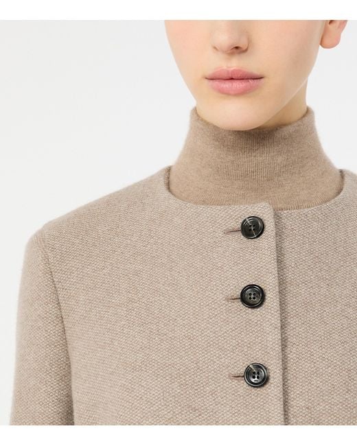 Max Mara Natural Cashmere Jacket