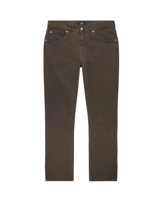 7 For All Mankind Gray The Straight Jeans for men