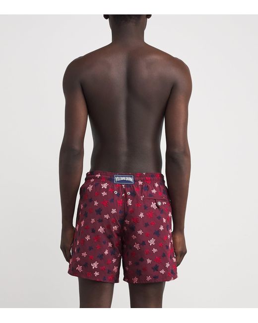 Vilebrequin Embroidered Turtle Mistral Swim Shorts for men