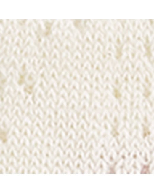 Mother White Pointelle Half-Step Socks