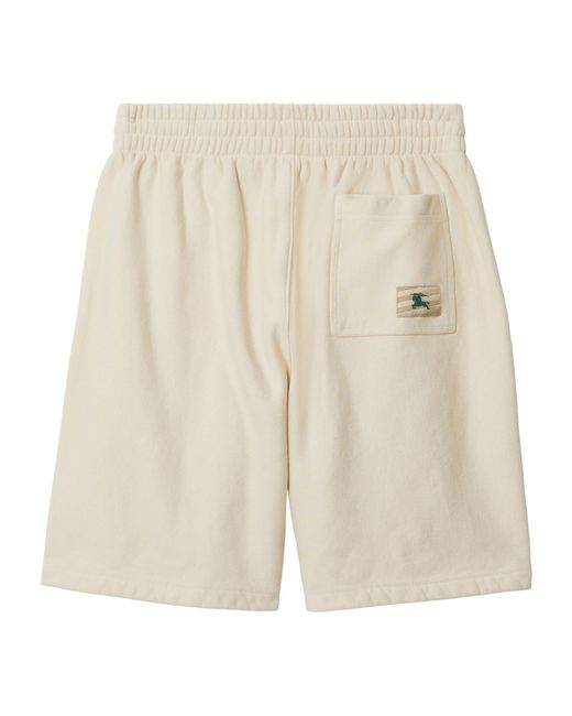 Burberry Natural Elasticated Ekd Shorts