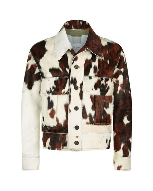 Vivienne Westwood Multicolor Cow Jacket for men