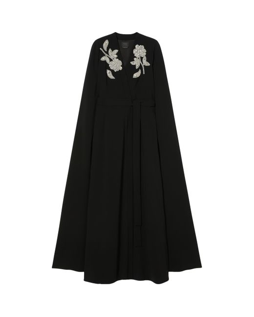 Marina Rinaldi Black Embellished Maxi Dress
