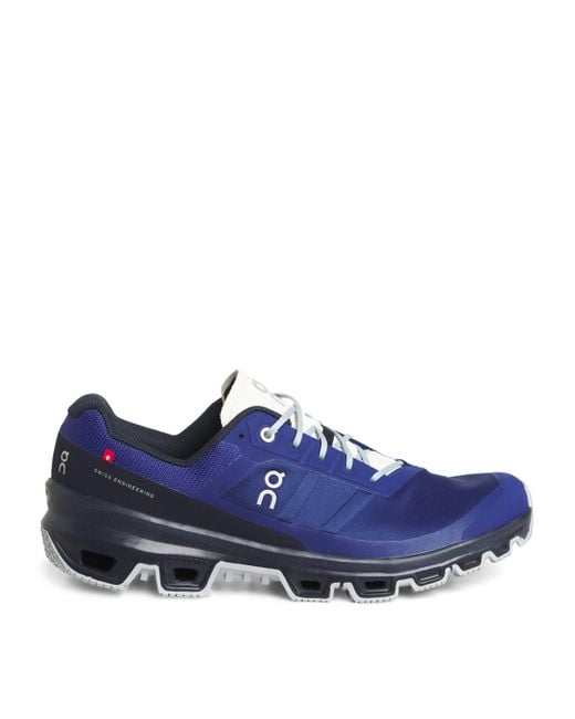 On Shoes Blue Cloudventure Trainers for men