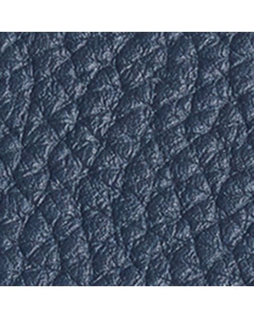 Aspinal Blue Classic Billfold Leather Wallet for men