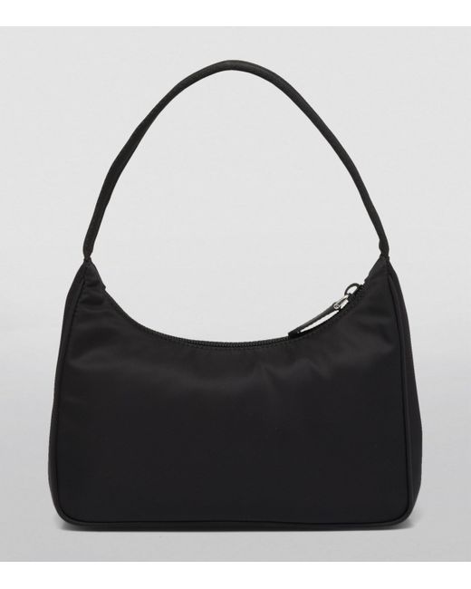 Prada Ladies Black 2000 Re-edition Re-nylon Shoulder Bag