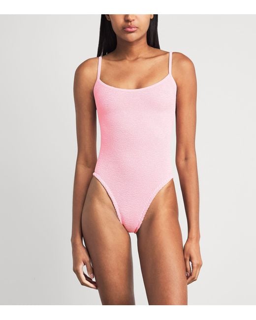 Hunza G Pink Pamela Swimsuit