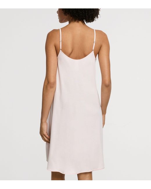 Hanro Pink Cotton Silk Nightdress