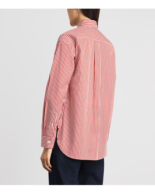Polo Ralph Lauren Pink Cotton Stripe Shirt