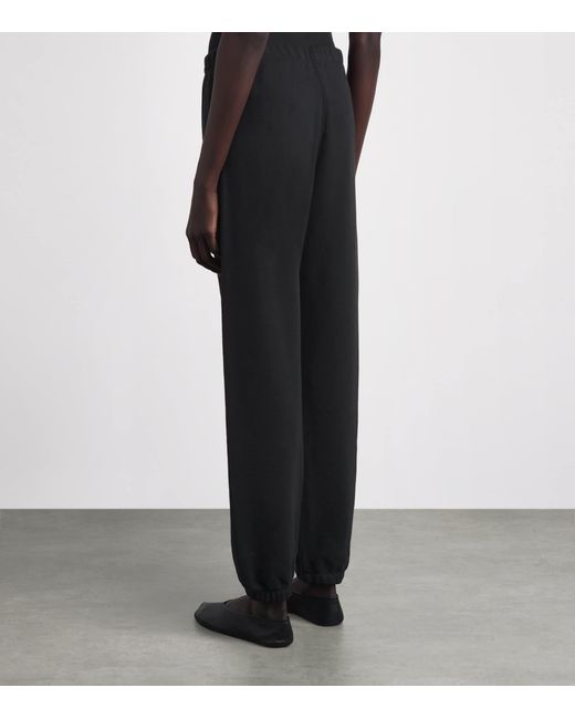 ÉTERNE Black French Terry Sweatpants