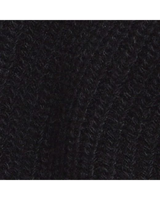 Balenciaga Black Wool Beanie for men