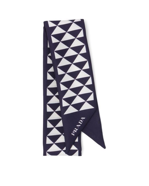 Prada scarf silk hotsell