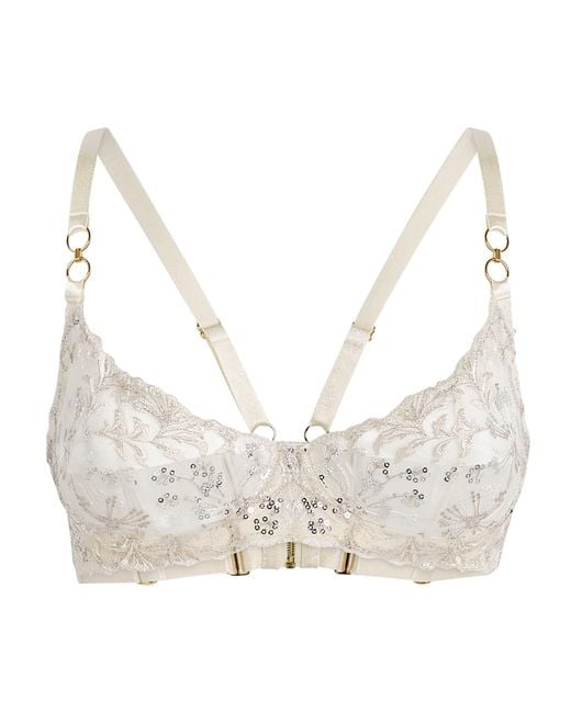 Bordelle White Theia Balconette Bra