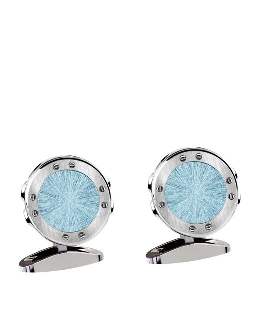 Chopard Blue Alpine Eagle Cufflinks for men