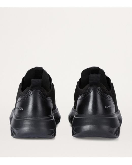 Cole Haan Black Stitchlite Zerøgrand Sneakers for men