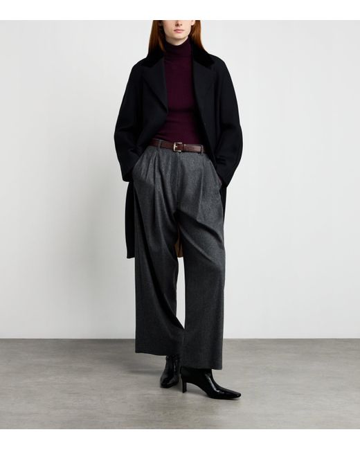 Max Mara Brown Leather Belt