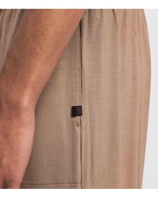 Derek Rose Natural Basel Lounge Trousers for men