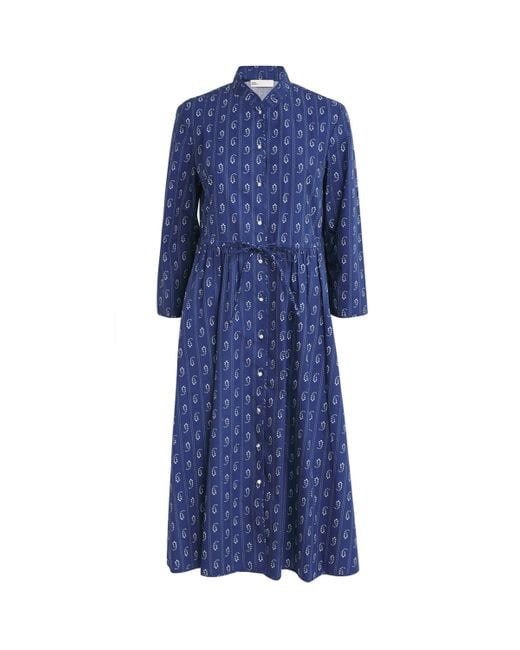 blue paisley shirt dress QOS Denim Sequin Paisley Button Up Tank Dress