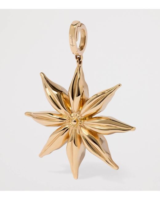Annoushka Metallic And Diamond Mythology Star Anise Charm Pendant