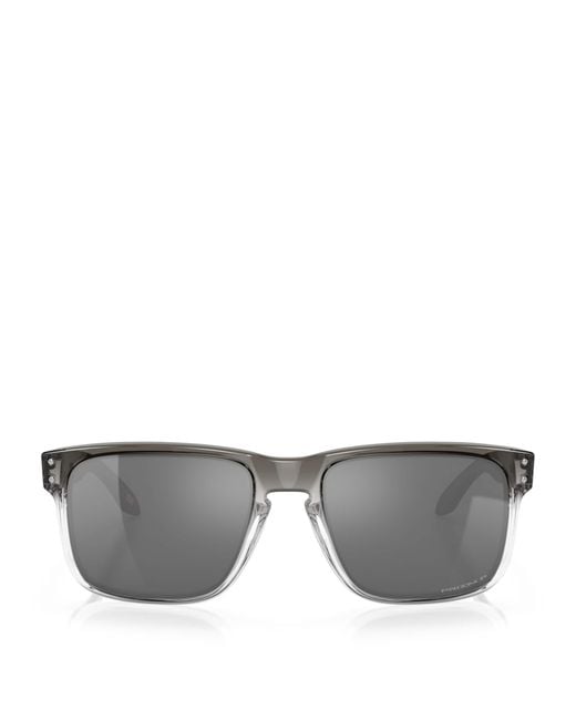 Oakley Gray Holbrook Square Sunglasses for men