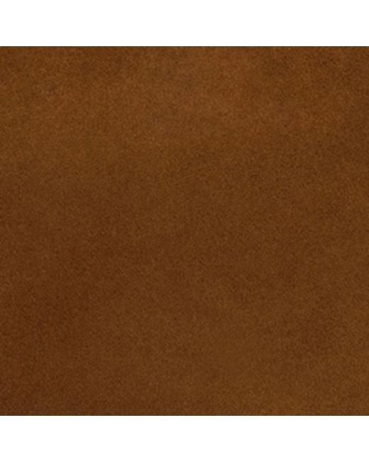Saint Laurent Brown Suede Le 5 À 7 Bucket Bag