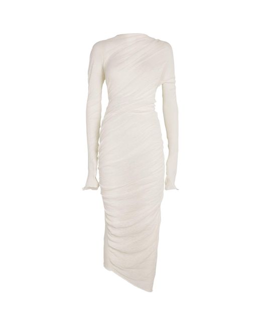 Issey Miyake White Ambiguous Dress