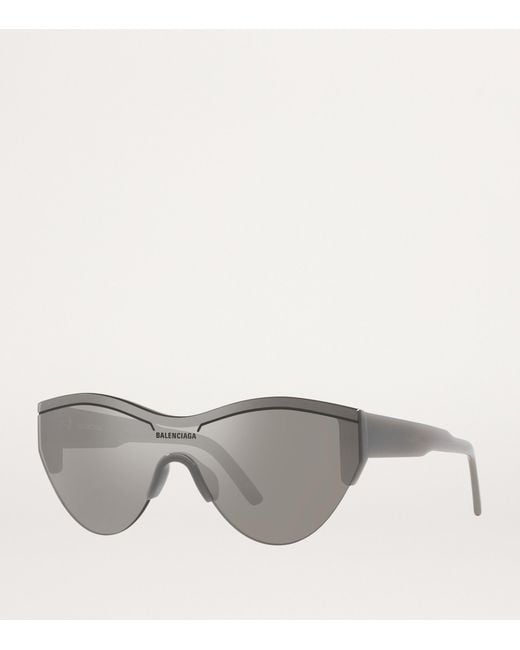 Balenciaga Gray Acetate 6E000185 Sunglasses