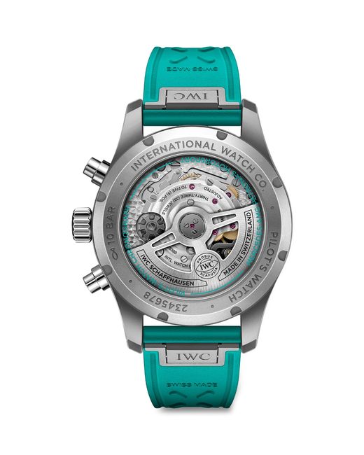 Iwc Green Titanium Mercedes-Amg Petronas Formula One Pilot's Watch