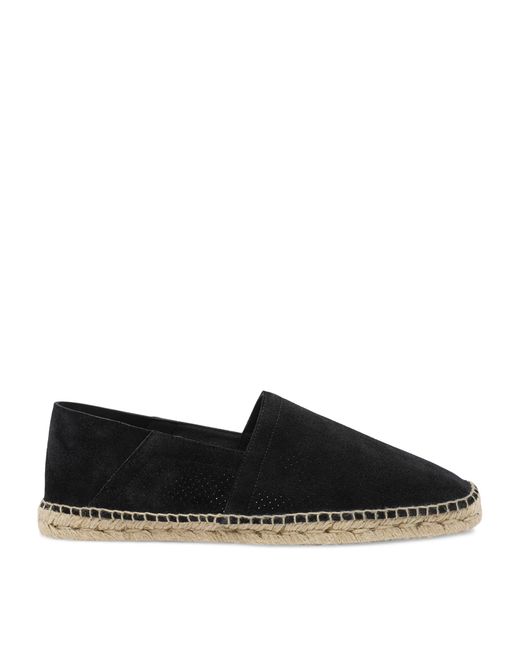 Tom Ford Black Suede Espadrilles