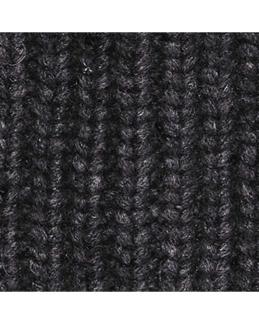 Brunello Cucinelli Black Cashmere-Silk Beanie