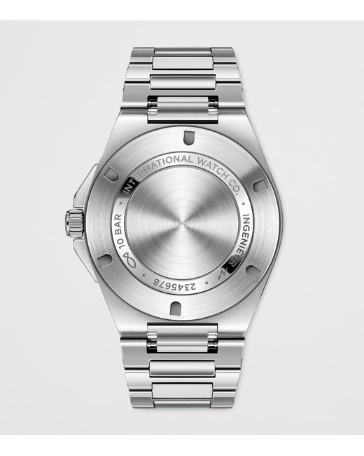 Iwc Metallic Stainless Steel Ingeniuer Automatic Watch for men