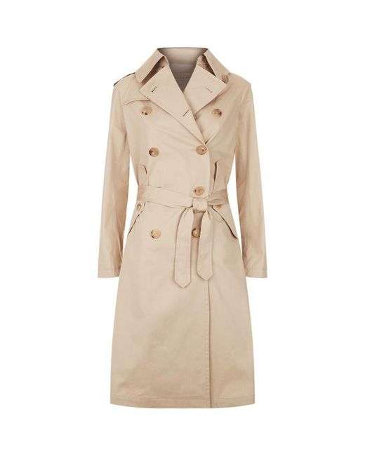 Sandro Natural Nino Trench Coat