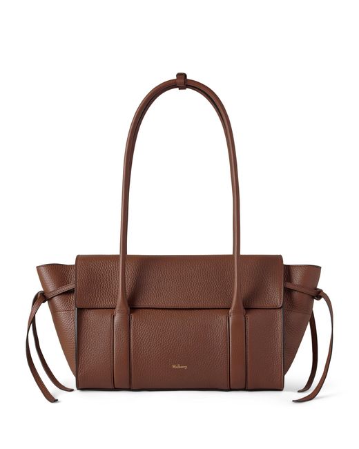 Mulberry Brown Small Soft Bayswater Bright Oak