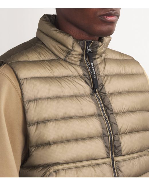 C P Company Natural Down-Filled Gilet for men